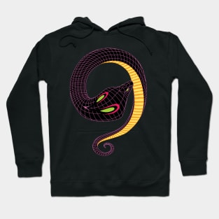 Retro Synth Cobra Hoodie